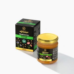 Eğriçayır Organik Ham Bal + Propolis