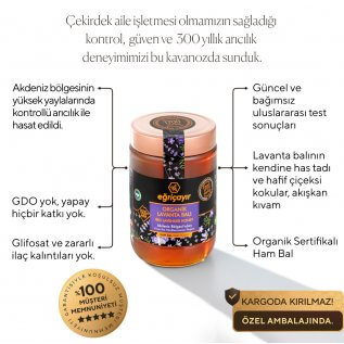 Eğriçayır Organik Lavanta Balı
