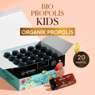 Eğriçayır Organik Propolis Ampul Kids 1000mg