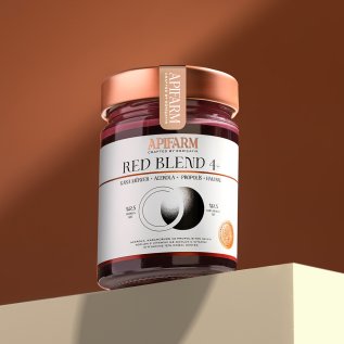 Apifarm Red Blend 4+ Kara Mürver + Acerola + Propolis + Ham Bal