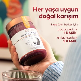 Apifarm Red Blend 4+ Kara Mürver + Acerola + Propolis + Ham Bal