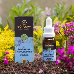 İmmünplus Propolis K2 ve D3 Vitamini İçeren Takviye Edici Gıda