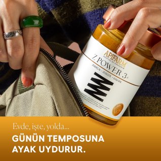 Apifarm Z Power 3+ Zerdeçal + Zencefil + Ham Bal