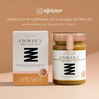 Apifarm Z Power 3+ Zerdeçal + Zencefil + Ham Bal