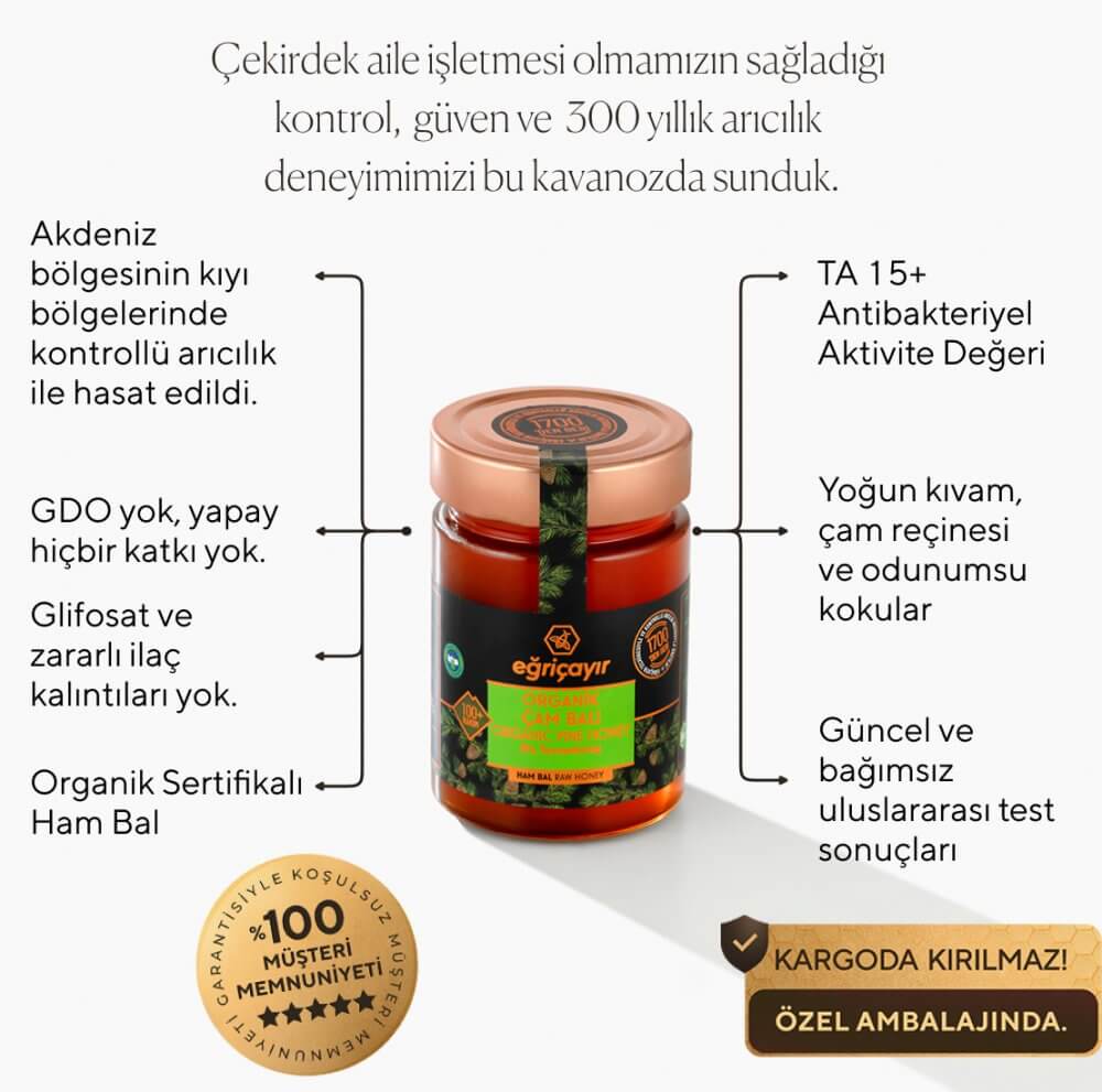 Organik Çam Balı TA15+