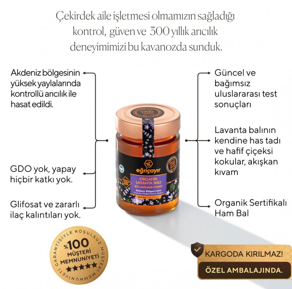 Organik Lavanta Balı