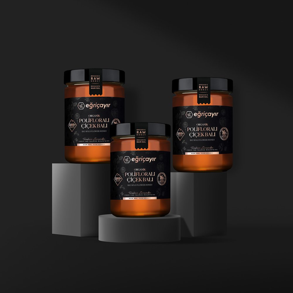 Organik Polifloralı(Çok Çiçekli) Bal TA16+