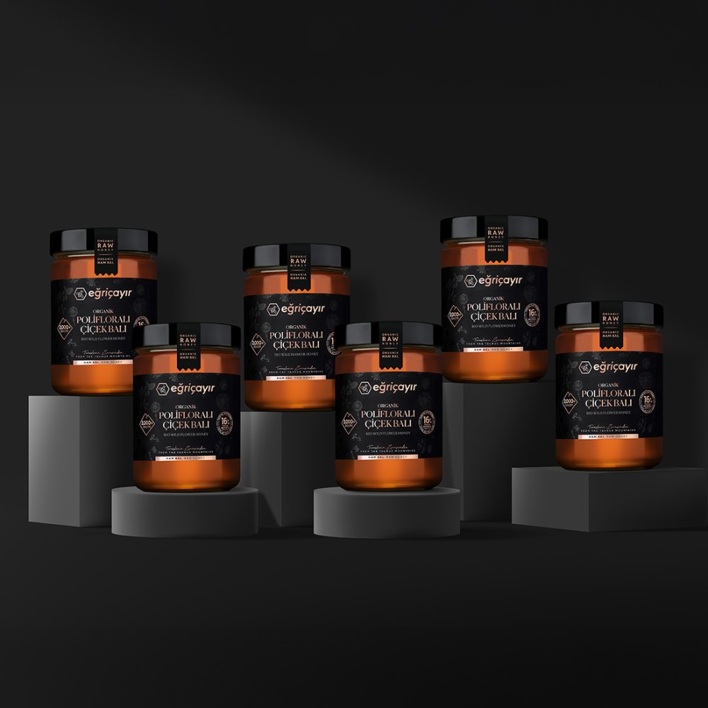 Organik Polifloralı(Çok Çiçekli) Bal TA16+