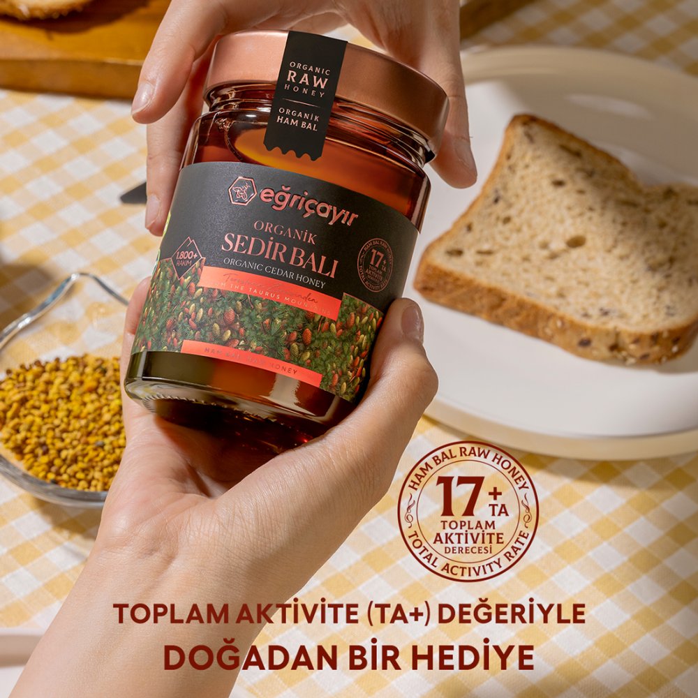 Organik Sedir Balı TA17+