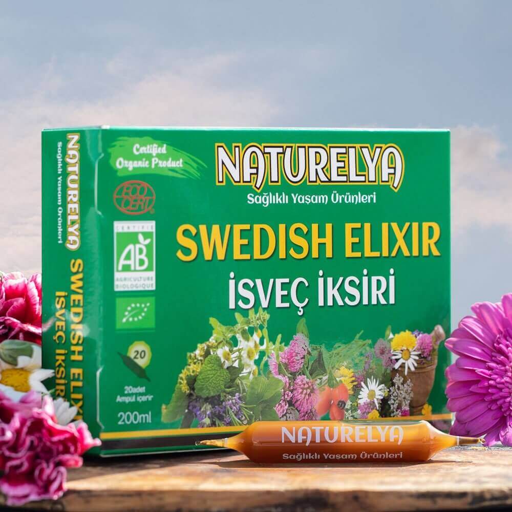 Naturelya Organik Bio Su Bazlı İsveç İksiri