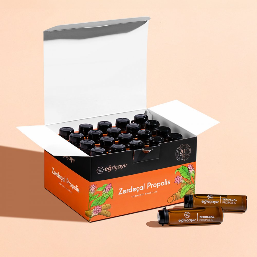 Zerdeçal + Propolis Ampul