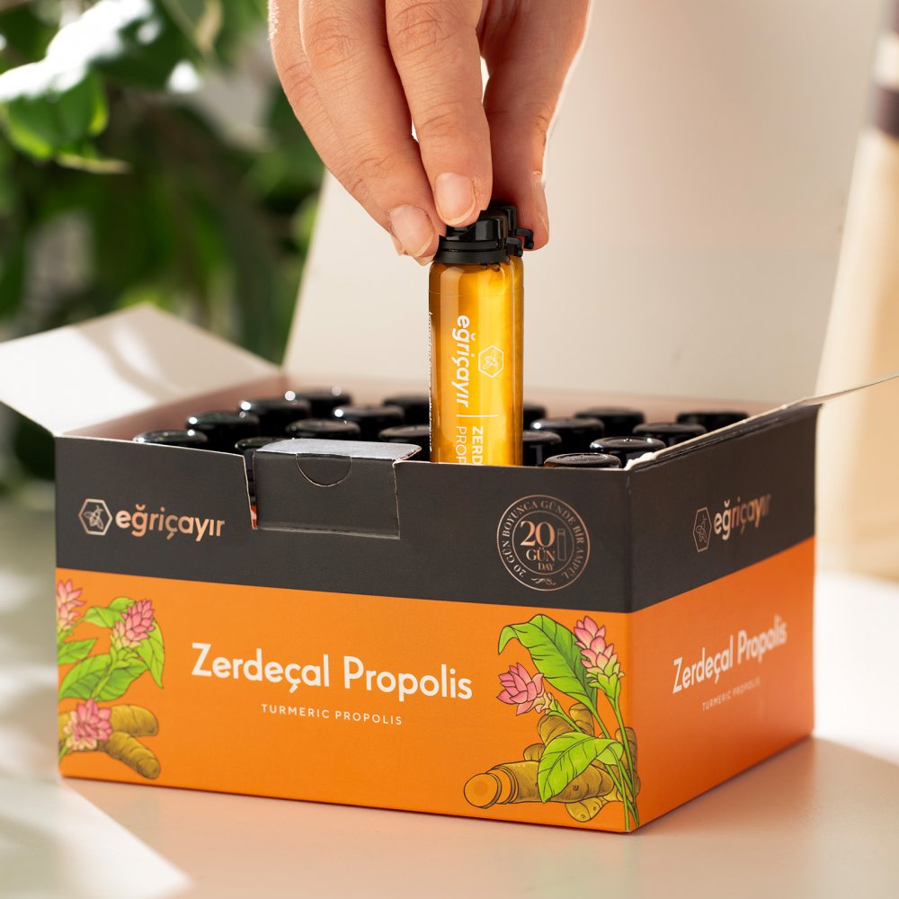 Zerdeçal + Propolis Ampul